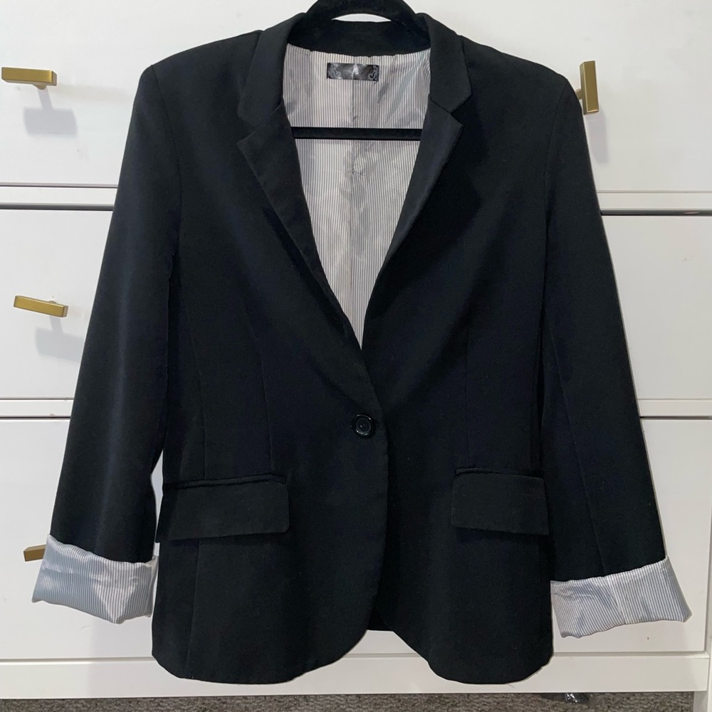Black blazer